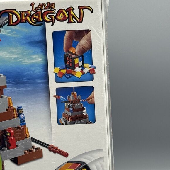 New Factory Sealed LEGO Games Lava Dragon 3838 Building Toys Game 2 to 4 Players - Picture 7 of 13